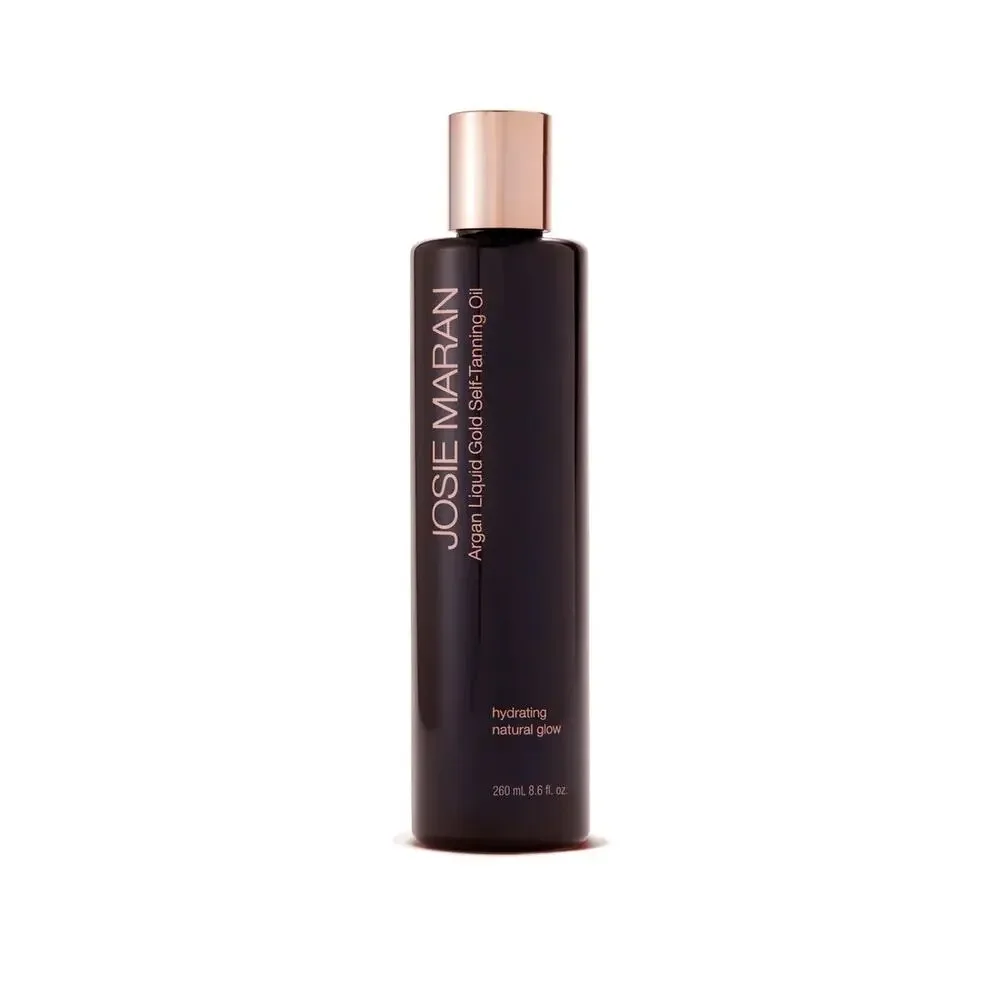 $59 New Josie Maran Argan Liquid Gold Self-Tanning Body Oil Luxury